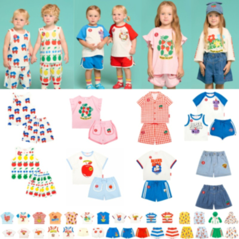 Kids Summer Cartoon Fruit Prin - Summer Clothing Label ulasan dan harga