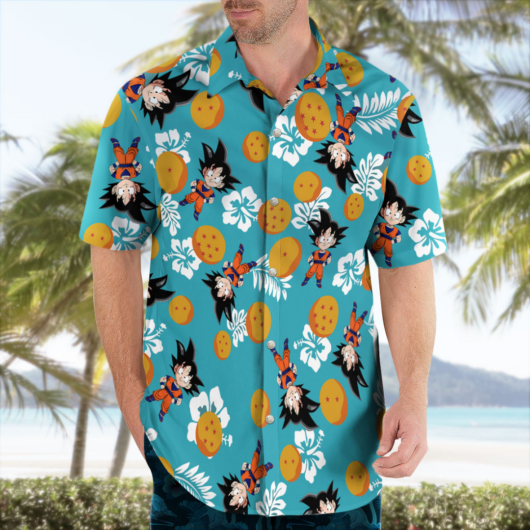 2026 Goku Dragon Ball Hawaiian - Summer Clothing Vibes ulasan dan harga