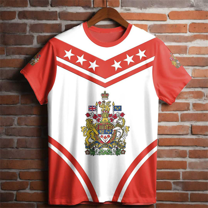 Canada Day T-shirt Canadian Fl - Summer Clothing Women Canada ulasan dan harga