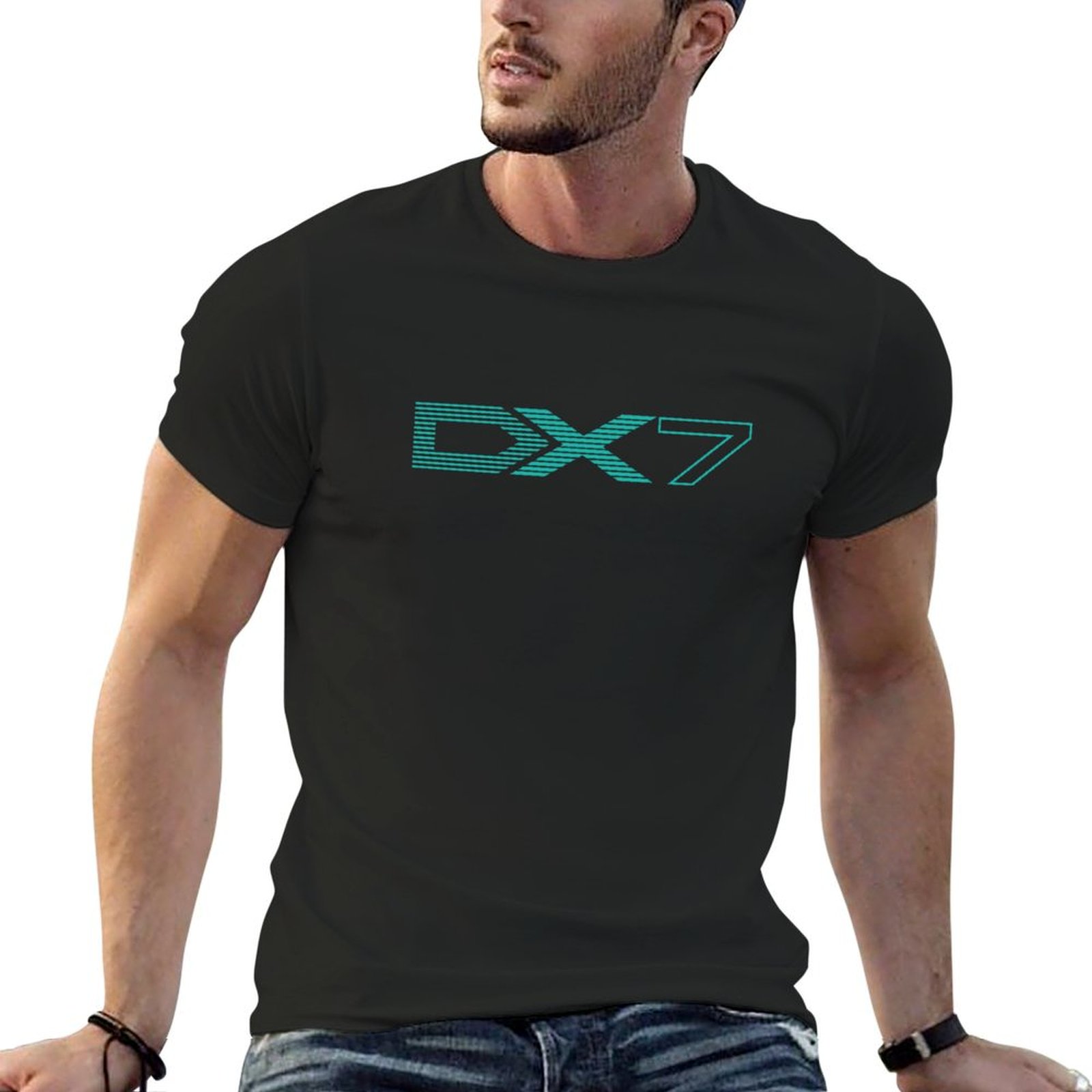 Legendary Synth DX7 T-Shirt es - Summer Clothing Essentials Men ulasan dan harga