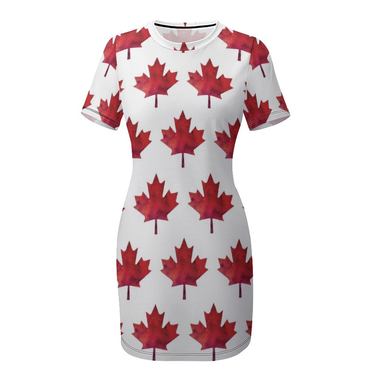 Canada Day Watercolour Maple L - Summer Clothing Women Canada ulasan dan harga