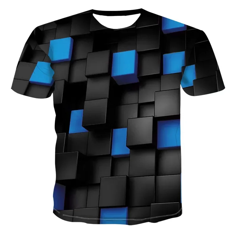Men's 3D printed T-shirt, over - Summer Clothing Affordable ulasan dan harga