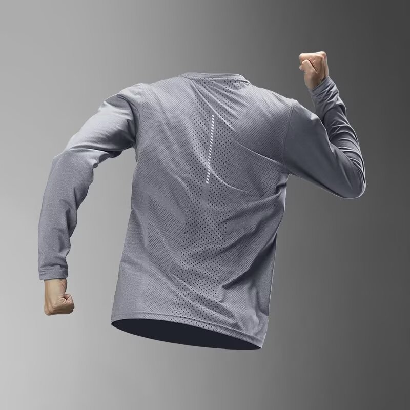 Men's Long Sleeve Quick-Dry Sp - Summer Clothing Long Sleeve ulasan dan harga