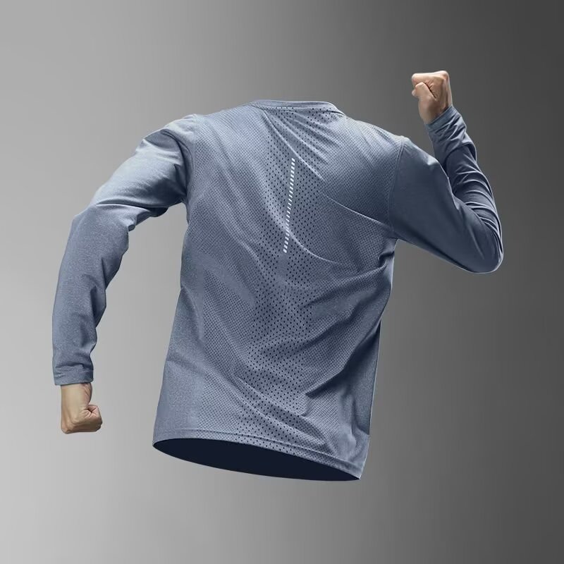 Men's Long Sleeve Quick-Dry Sp - Summer Clothing Long Sleeve ulasan dan harga