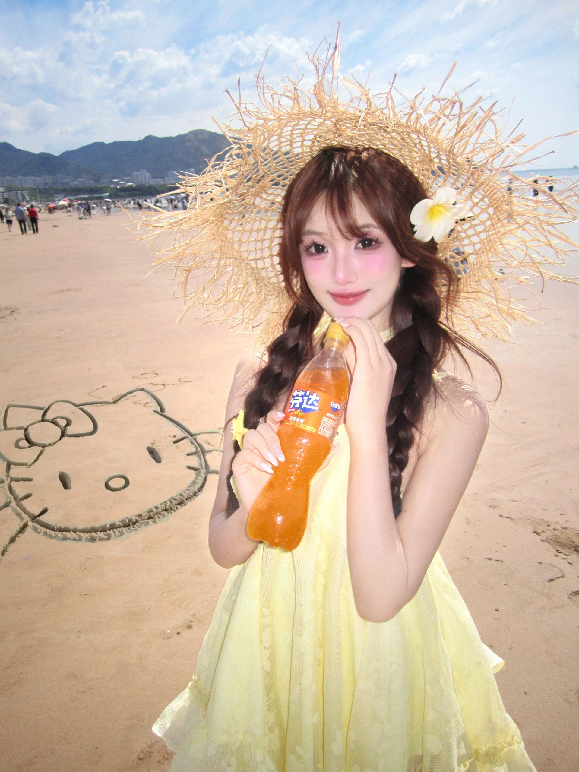 Summer Beach Vacation Yellow S - Soft Summer Yellow Clothing ulasan dan harga