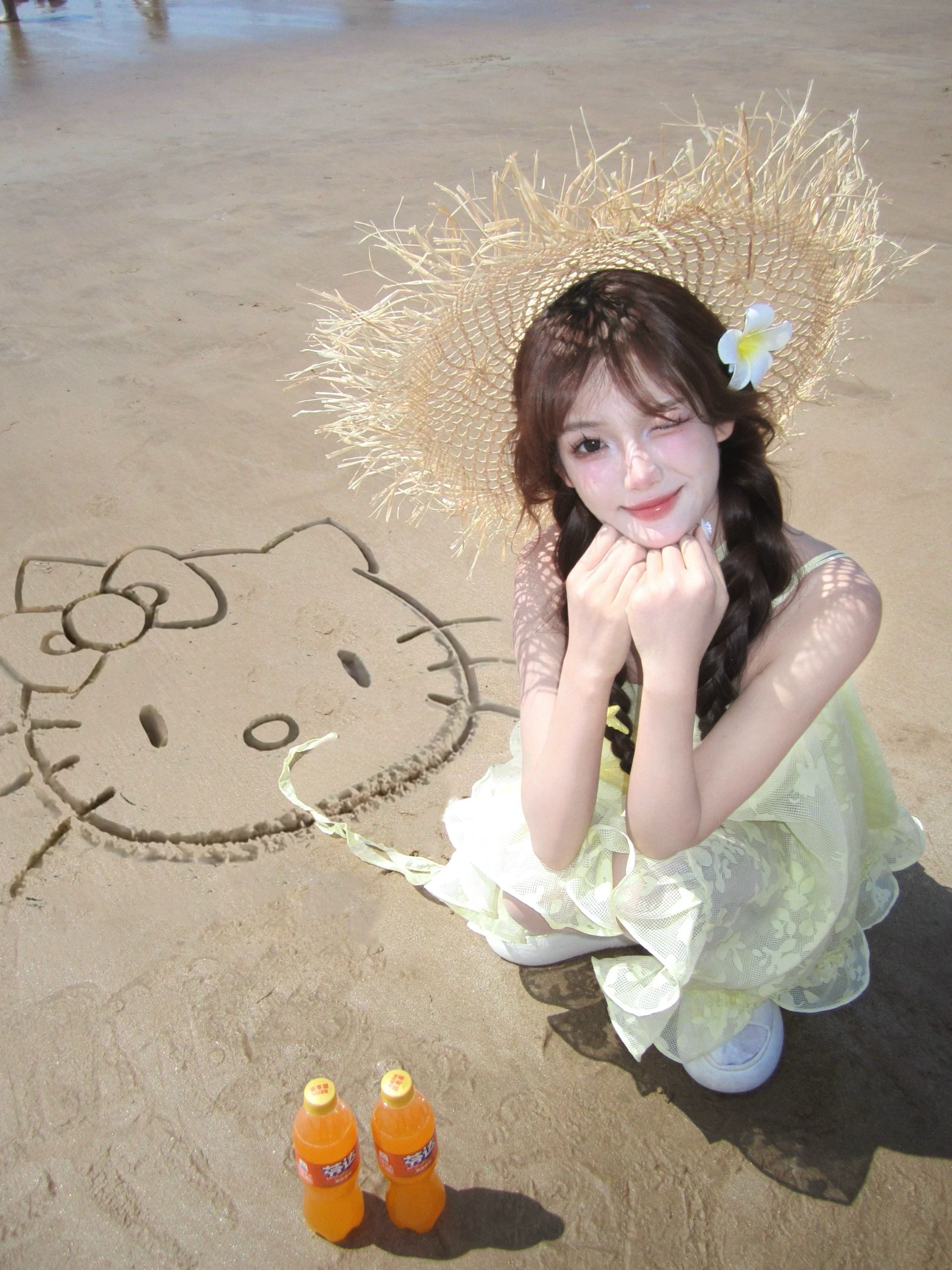 Summer Beach Vacation Yellow S - Soft Summer Yellow Clothing ulasan dan harga