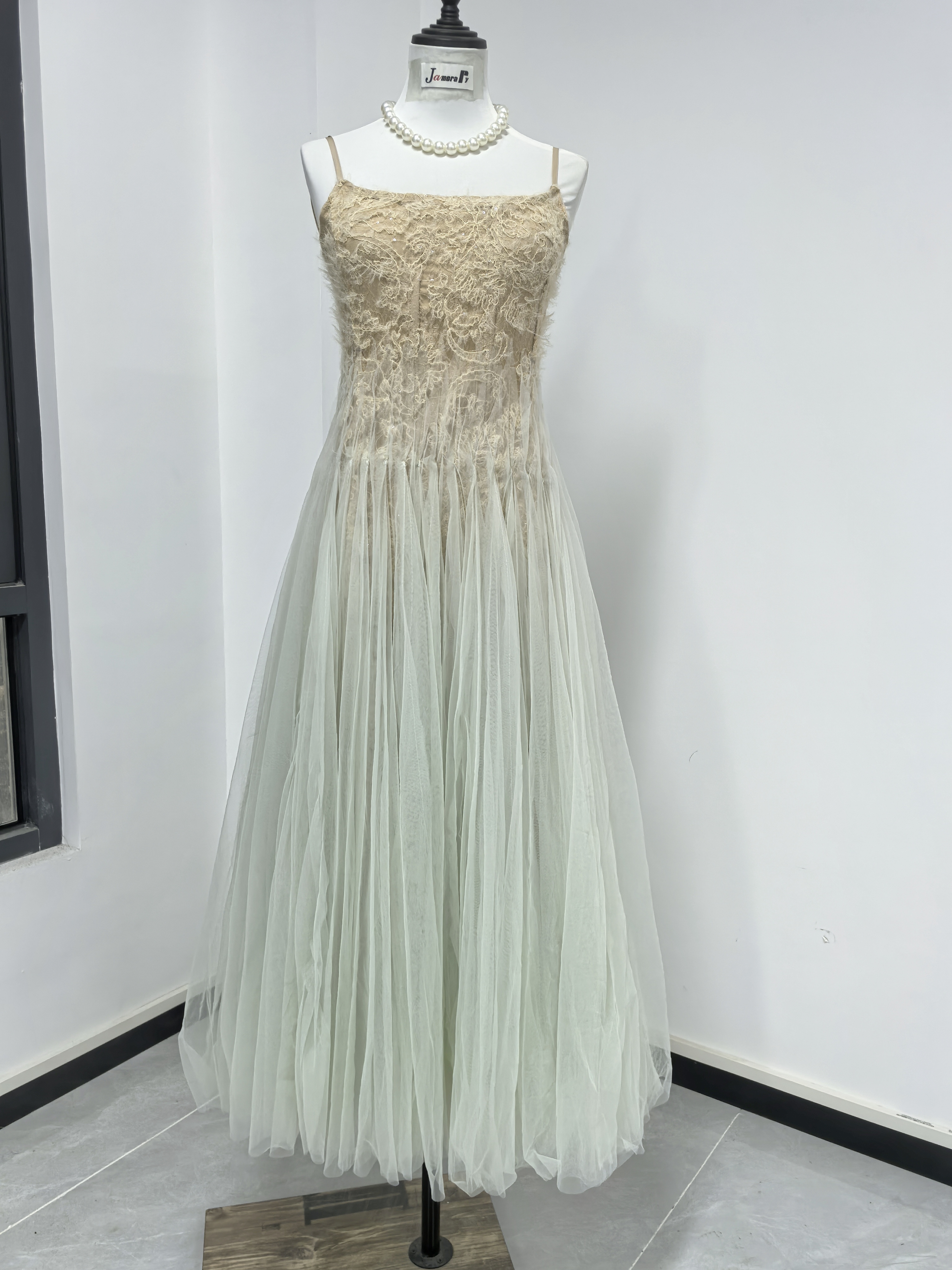 Luxury Princess Gauze Long Dre - Sundress Midi Floral ulasan dan harga