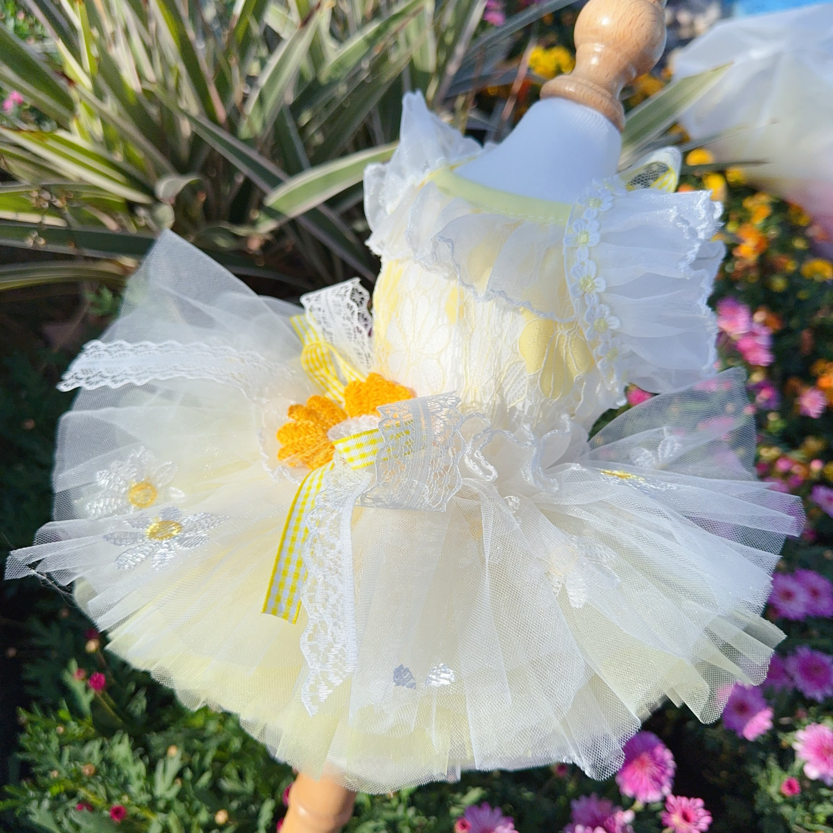 Summer Yellow Daisy Flower Pet - Soft Summer Yellow Clothing ulasan dan harga