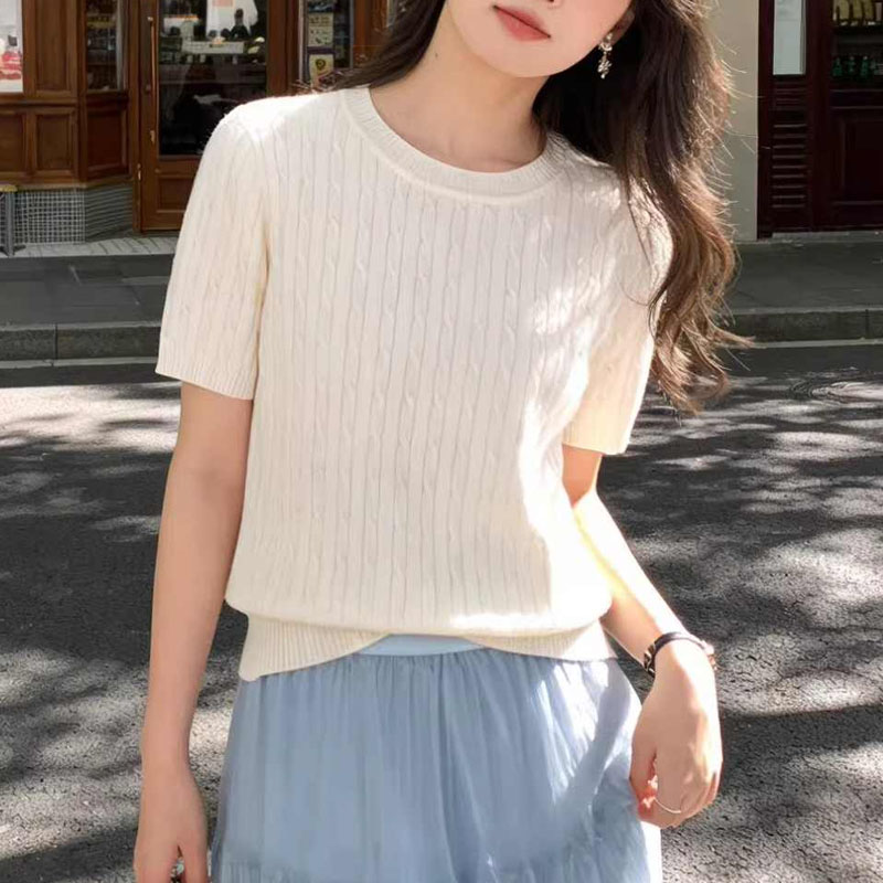 Knitted Sweater Women Pullover - Summer Days Clothing ulasan dan harga