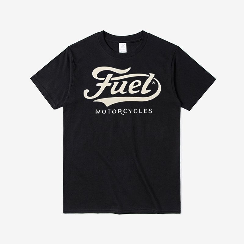 Fuel Label T-shirt Motorcycle  - Summer Clothing Label ulasan dan harga