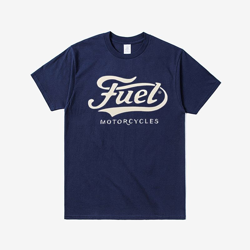 Fuel Label T-shirt Motorcycle  - Summer Clothing Label ulasan dan harga