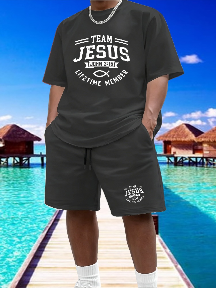 Men's Casual 2 Piece Outfit, P - Summer Clothing Outfits ulasan dan harga